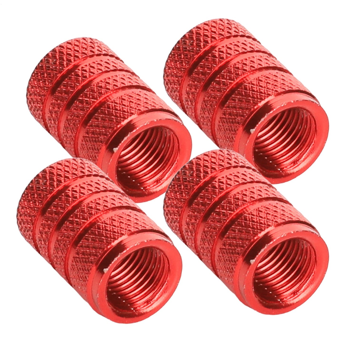 4pcs Aluminum Tire Valve Caps Tyre Valve Stem Cover Air Dust Wheel Rim Cap Tire Air Cap
