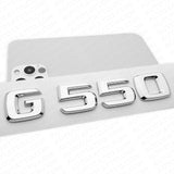 03-18 G 550 AMG Letter Emblem Trunk Logo Nameplate Badge Decorate Sport Chrome