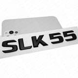 05-16 SLK 55 AMG Letter Emblem Trunk Logo Nameplate Badge Decorate Sport Black