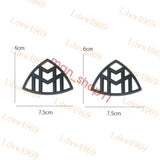 2x For W221 W222 S-Class Maybach RH&LH Side Gloss Black Emblem Badge