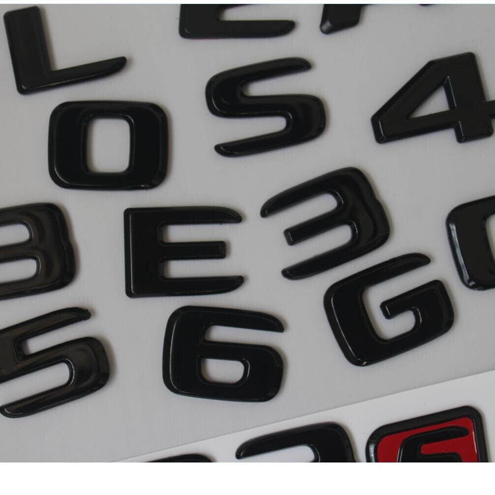 Gloss Black Letters G 550 Trunk Emblems Emblem for Mercedes Benz W463 G550