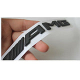 Flat Matte Black A35 AMG TURBO/4matic Trunk Fender Badge for W177 A35 2018-2023
