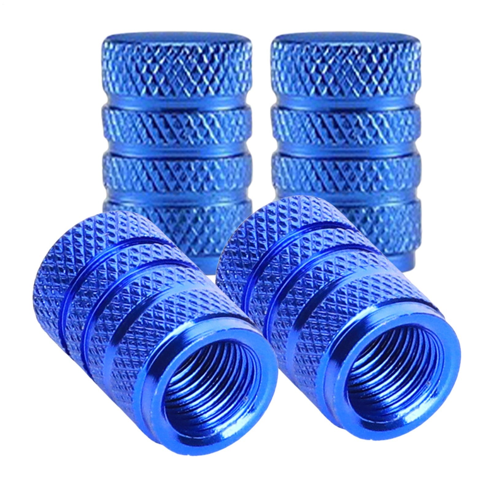 4pcs Aluminum Tire Valve Caps Tyre Valve Stem Cover Air Dust Wheel Rim Cap Tire Air Cap