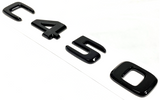 BLACK C450 For MERCEDES REAR TRUNK EMBLEM BADGE NAMEPLATE DECAL LETTERS