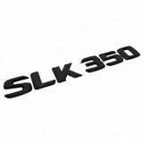 94-14 SLK 350 AMG Letter Emblem Trunk Logo Nameplate Badge Decorate Sport Black