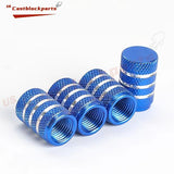 4Pcs Tire Valve Stem Car Caps Aluminum Alloy Dust Proof Airtight Air Caps Cover