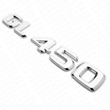 Benz GL 450 AMG Letter Emblem Trunk Logo Nameplate Badge Decorate Sport Chrome