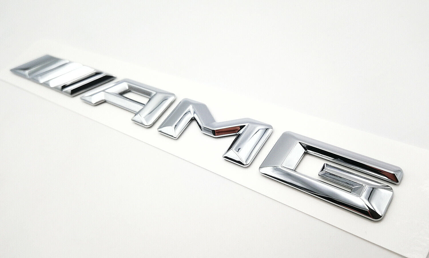 New AMG Emblem Trunk Chrome 3D Rear Badge for Benz C E S SL GL 2014~16
