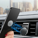 Magnetic Car Phone Holder Mobile Cell Phone Magnet Mount Stand Accessories