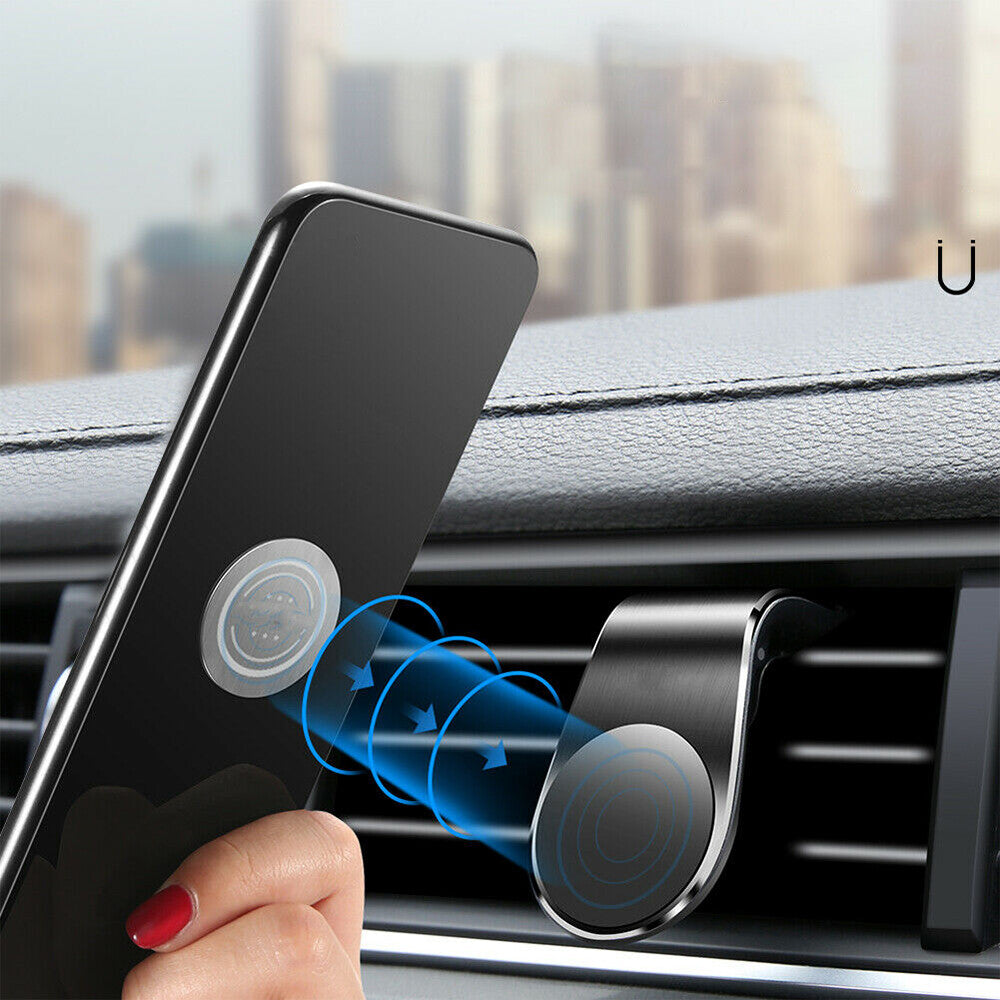 Magnetic Car Phone Holder Mobile Cell Phone Magnet Mount Stand Accessories