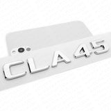 CLA 45 AMG 3D Emblem Trunk Lid Letter Logo Nameplate Badge Decorate OEM Chrome