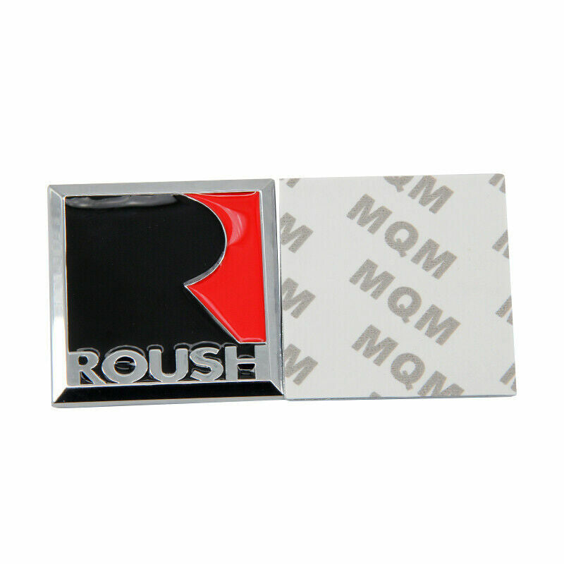 NEW 2x 3D Roush R Metal Fender Emblem Badge car body Stickers for ALL CARS