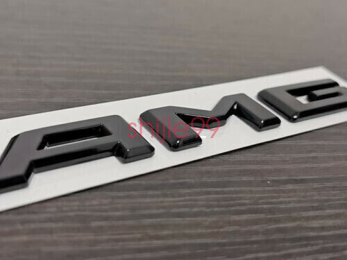 Gloss Black A45 A45S AMG and Rear Star replacement PACKAGE Badge W177 A Class