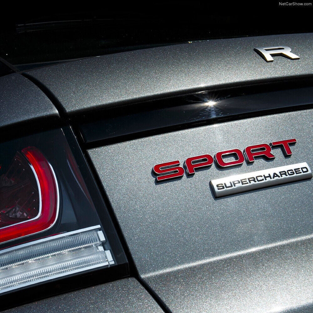For Range Rover Supercharged Letter Car Sport Tailgate Logo Emblem Badge SV SVR