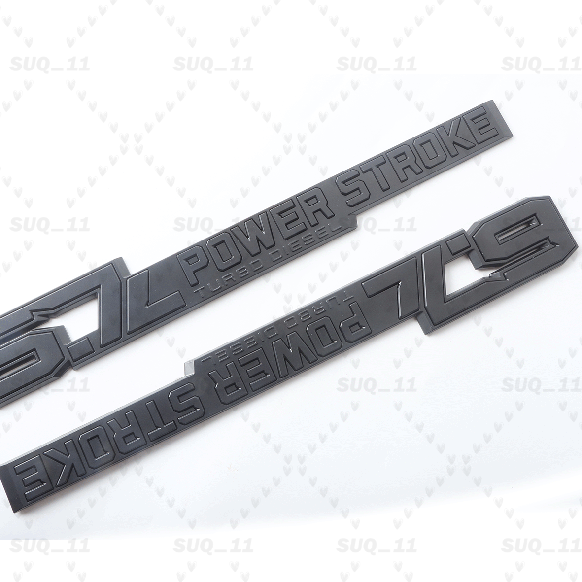 2PCS For 2023-2025 6.7L Power stroke Diesel Door Emblem