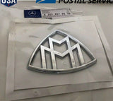 Mercedes-Benz Maybach Hood Emblems Rear Badg Standing C E S Class