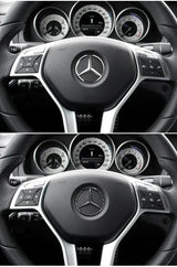 Mercedes Benz Steering Wheel Replace Badge Emblem W204 205 GLA GLC CLA A E Class