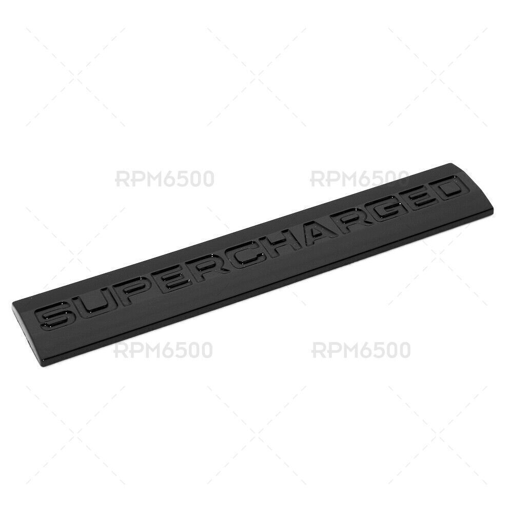Range Rover Supercharged Blackout Letter Car Sport Liftgate Logo Emblem Badge