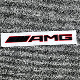 For AMG Emblem Trunk Gloss Black 3D Rear Tailgate Letter Badge C E S SL SLK GT