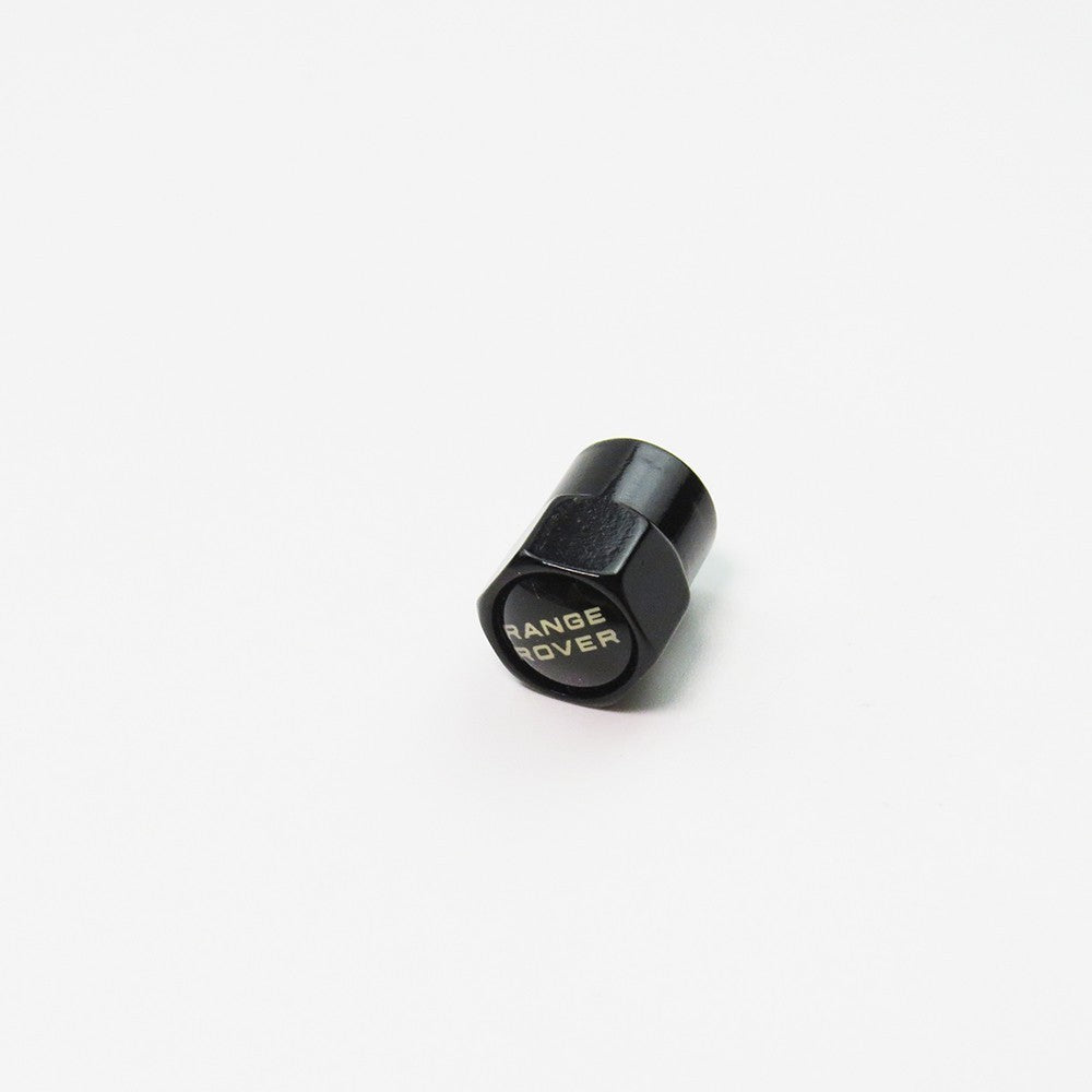 Compatible with Range Rover 4Pcs Tire Valve Stem Caps Anodized Aluminum - Black