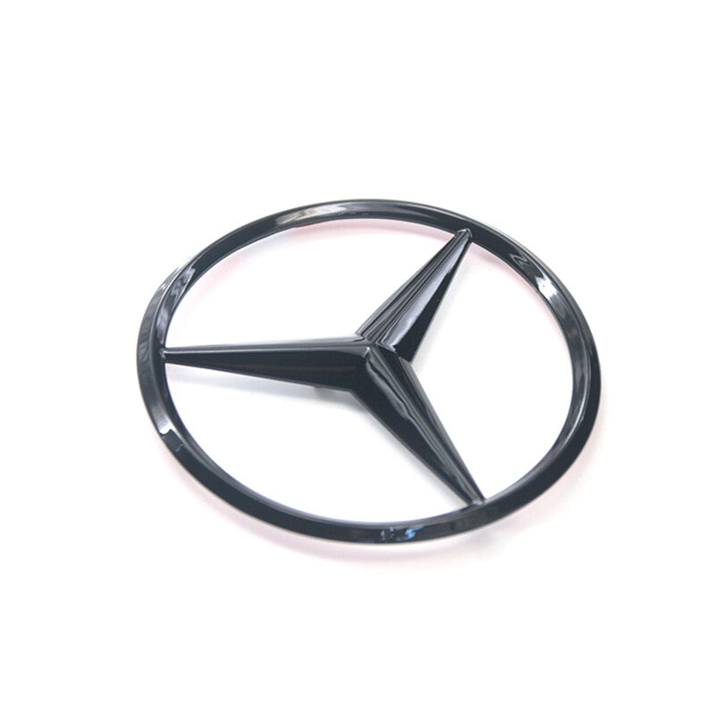 3pcs S550 4MATIC Rear Star Emblem Gloss Black Letter Badges For MB W221 Sedan