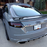 Audi TT RS Matte Black Rear Letter Tail Nameplate Trunk Emblem Badge Sport
