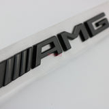 Matte black CLA45 AMG TURBO 4 MATIC Trunk Emblem Badge Sticker