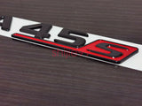Gloss Black A45 A45S AMG and Rear Star replacement PACKAGE Badge W177 A Class