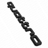 Audi Quattro Gloss Black Letter Liftgate Nameplate Trunk Emblem Badge Sport