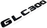 GLC300 GLOSS BLACK FOR MERCEDES REAR TRUNK EMBLEM BADGE NAMEPLATE DECAL LETTERS