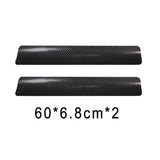 4x Carbon Fiber Car Door Plate Sill Scuff Cover Anti-Scratch Sticker Accessories