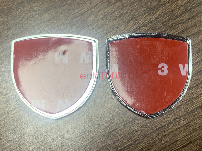2pcs Black AFFALTERBACH Club 3D Logo FOR Mercedes Benz Car Body Emblem Badge