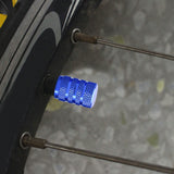 4x Tire Valve Stem Caps Car Wheel Rim Air Valve Screw Covers