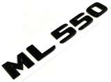 BLACK ML550 FOR MERCEDES REAR TRUNK EMBLEM BADGE NAMEPLATE DECAL LETTERS
