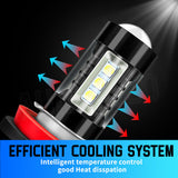 LED Fog Light Bulbs H8 H16 H11 Fog Light Bulb White 6500K High Power DRL Lamps