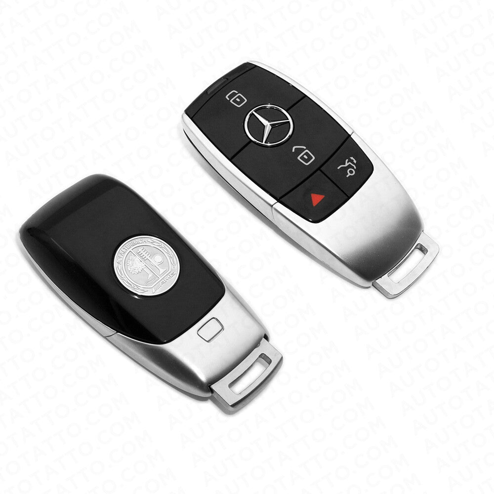 OEM AMG New Remote Key FOB Back Cover Holder Protect For Mercedes S E G Class