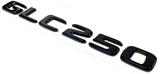 GLC250 GLOSS BLACK FOR MERCEDES REAR TRUNK EMBLEM BADGE NAMEPLATE DECAL LETTERS