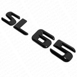 15-16 SL 65 AMG Letter 3D Emblem Trunk Logo Nameplate Badge Decorate Gloss Black