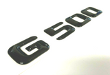 G500 BLACK FOR MERCEDES REAR TRUNK EMBLEM BADGE NAMEPLATE DECAL LETTER NUMBER