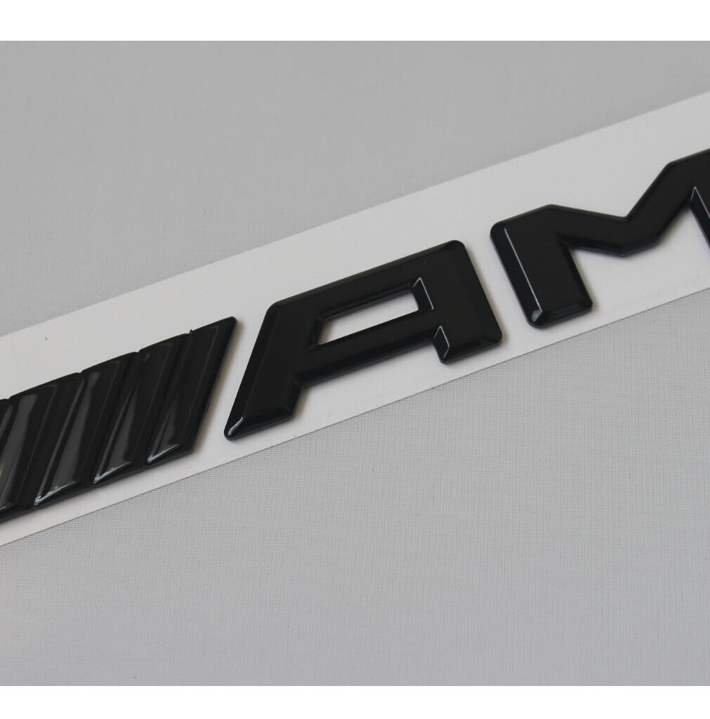 Glossy Black Trunk Letters Emblems Badges Sticker for Mercedes Benz W213 E43 AMG