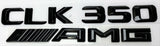 #1 BLACK CLK350 + AMG REPLACEMENT FOR MERCEDES REAR TRUNK EMBLEM BADGE DECAL LID