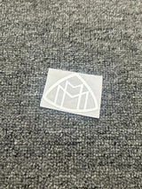 Chrome Trumpet Middle Console Random Post Maybach Logo Badge for Mercedes Benz