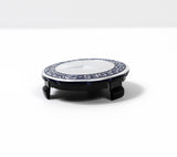 NEW 4pcs For 75MM Classic Dark Blue Wheel Center Hub Caps AMG Wreath