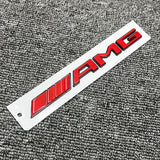 AMG Emblem Black Red Rear Trunk Letter 3D Badge For AMG GT CLA GLA E A 2017+