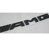 Flat Matte Black A35 AMG TURBO/4matic Trunk Fender Badge for W177 A35 2018-2023