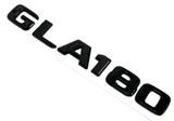 GLOSS BLACK GLA180 FOR MERCEDES REAR TRUNK EMBLEM BADGE NAMEPLATE DECAL NUMBERS