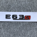 E63s Flat Letters Trunk Emblem Badge For Mercedes Benz E63 AMG S Sticker W213