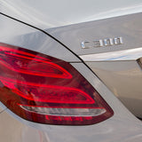 15-16 C300 Emblem Rear Trunk Lid Letter Logo Nameplate Badge Decorate AMG Chrome