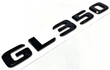 GLOSS BLACK GL350 FOR MERCEDES REAR TRUNK EMBLEM BADGE NAMEPLATE DECAL LETTERS
