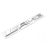 3D Emblem Rear Tailgate Trunk Lid Badge for AMG A C E S CL SL G Models Chrome